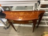 Inlaid Hall Table