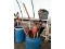 Barrel of Assorted Yard Tools