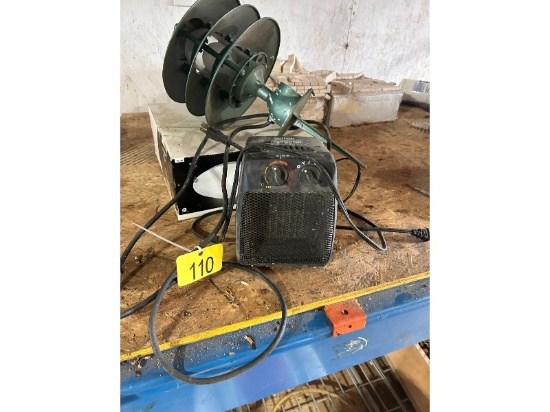 Heater, Light Fixture, Ground Light with Outlet