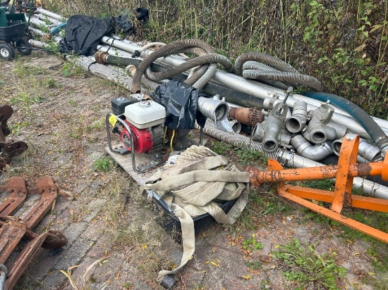 Honda 5hp Water Pump & Hose