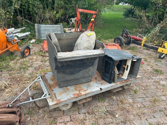 Pond Fountain, Filter & Cart