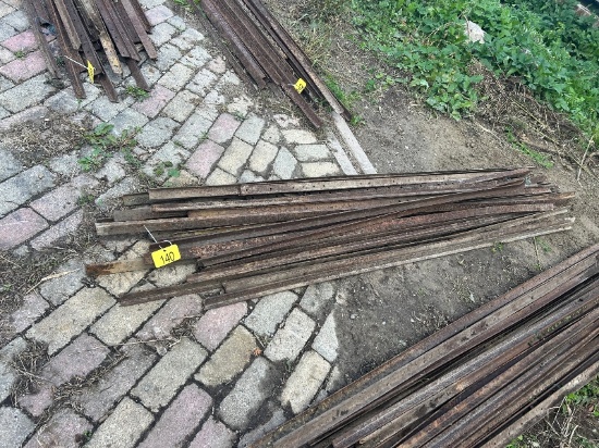 25 Steel 7" Posts Up To 8' in Length