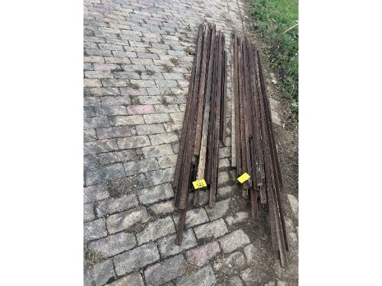 25 Steel 7" Posts Up To 8' in Length
