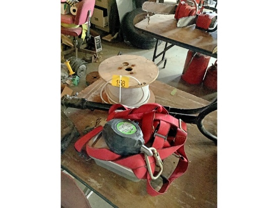 Coax Cable, Safety Harness & Bike Carrier
