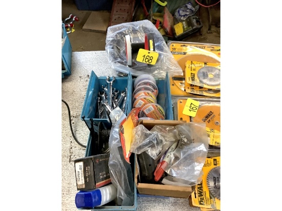 Electrical Tape, Crowfoot Wrenches, Etc.