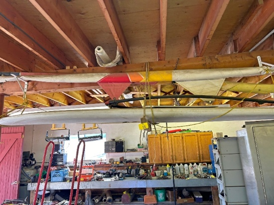 11-1/2' Wind Surfer with Sail