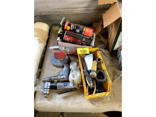 Sander, Air Drills, Etc.