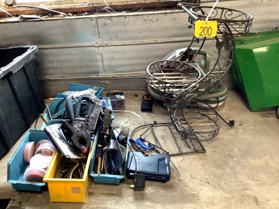 Staplers, Electrical Tape, Shelf & Vacuum