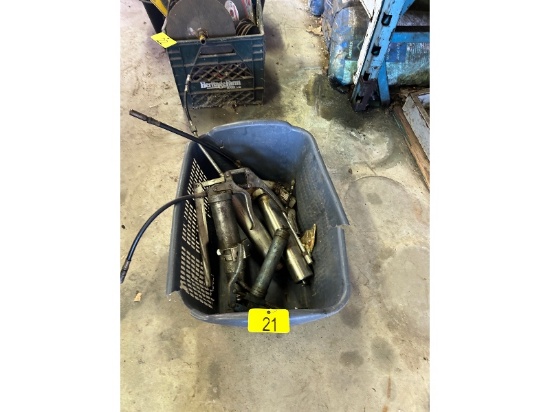 Basket with 4 Grease Guns