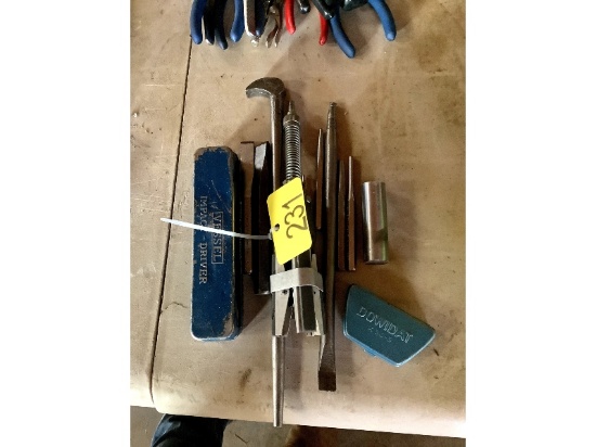 Cylinder Honer, Prybars, Etc.