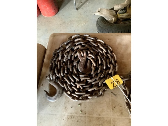 14' Chain 2 Hooks