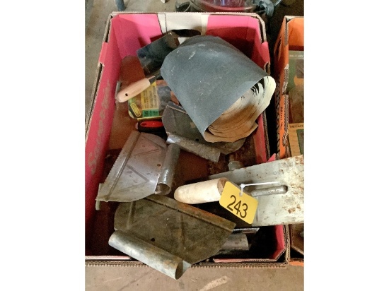 Box of Drywall Tools