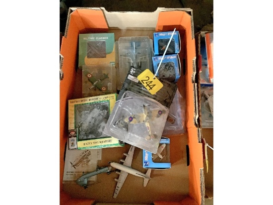 Box of New Model Airplanes