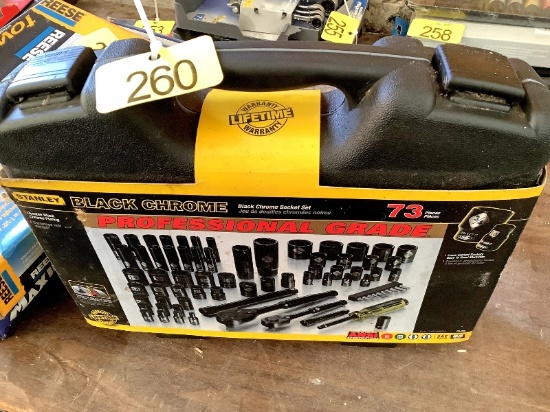 New Stanley 73pc Socket Set