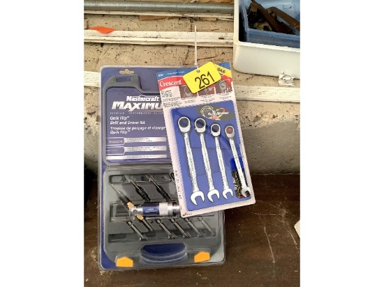 New Crescent Wrench Set & Mastercraft Quick Flip Kit