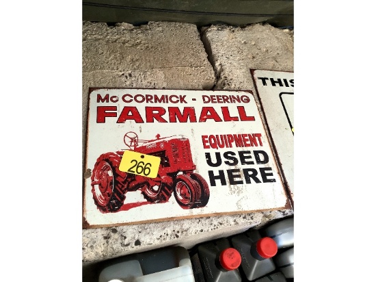 McCormick Deering Sign