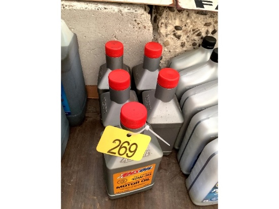 5 Quarts of Amsoil Synthetic 10W30 Oil