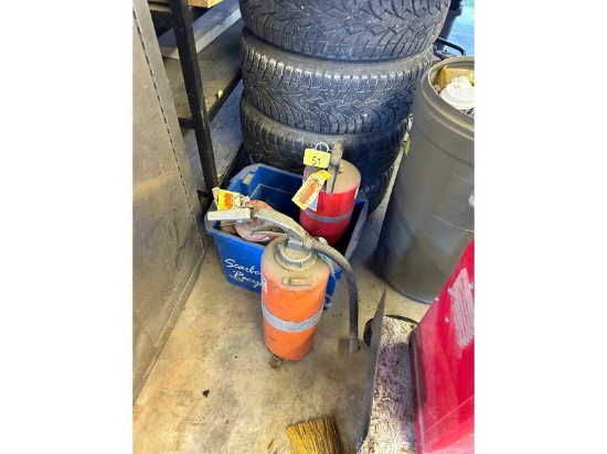 Various Fire Extinguishers