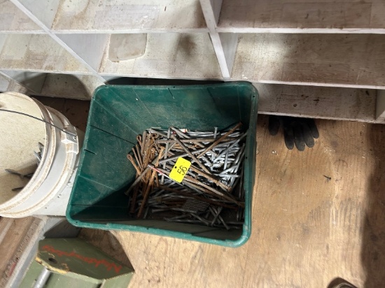 Tote with Spikes & Large Cotter Pins
