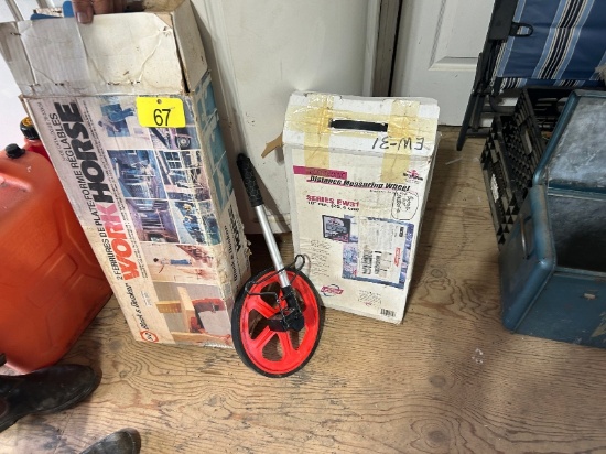 Measuring Wheel and Black & Decker Workhorse