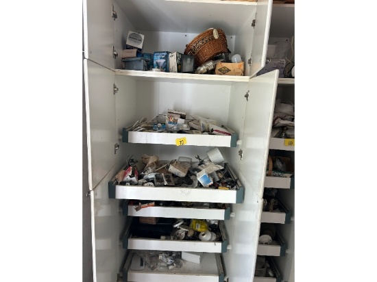 6 Shelves of Electrical Supplies & Lights