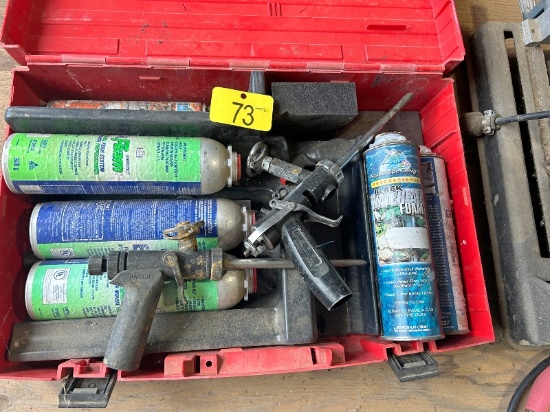 Foam Cartridges & Gun