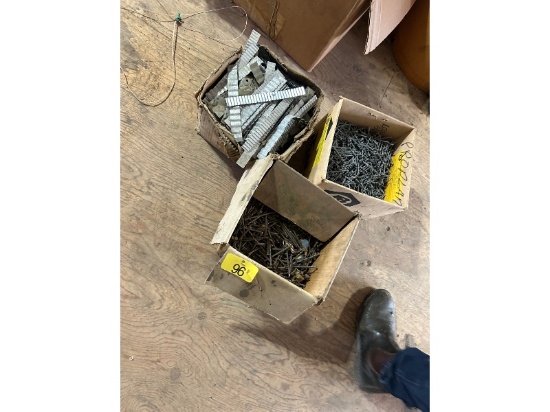 3 Boxes (2 of Nails & 1 of Wall Ties)