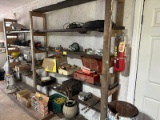 5 Tiers of Contents From Shelf Including Hilti 300 Gun & Fasteners, Large Spot Light