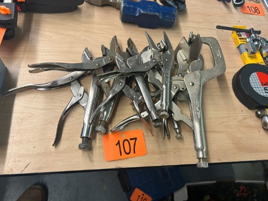 Assorted Vise Grips