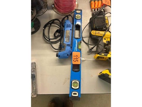 Mastercraft Level & Drill