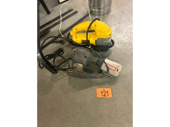 Ryobi Sander & DeWalt Jigsaw