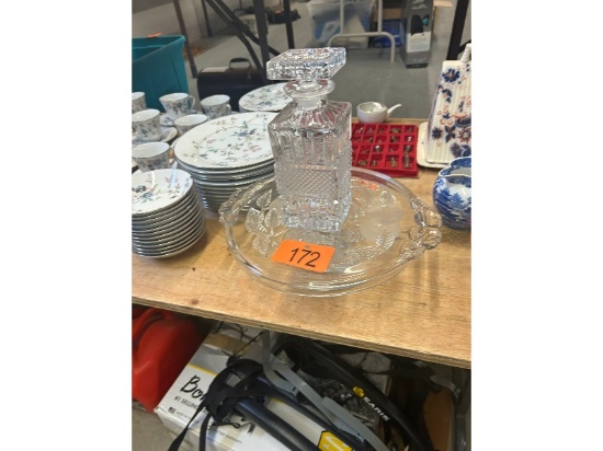 Decanter & Serving Tray
