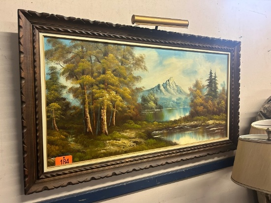 Framed Oil Painting