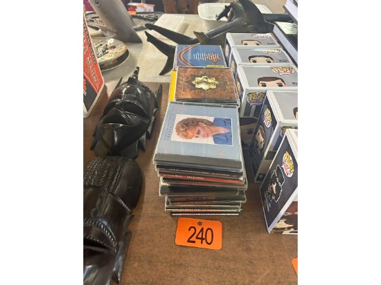 Row of CDs