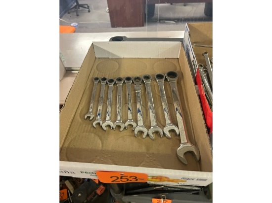 Box of Ratchet Wrenches