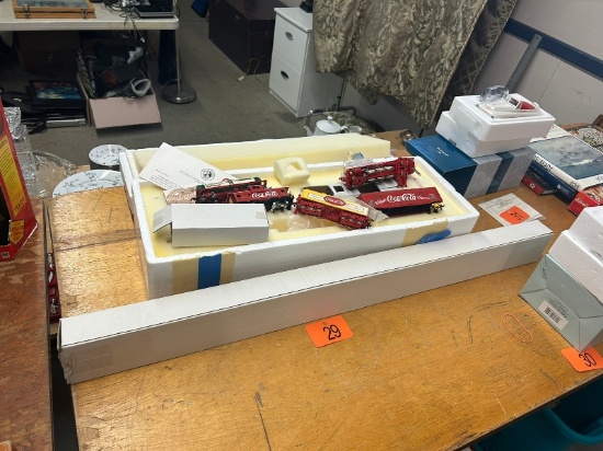 Franklin Mint Coca Cola Train