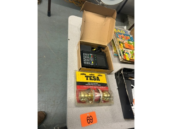 Entry Lock & Satellite Finder