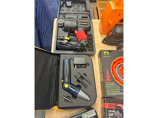 Powerbuilt Impact & Mastercraft Screw Gun
