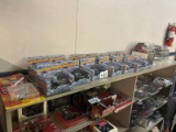 Shelf of New Die Cast Model Planes