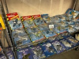 Shelf of New Die Cast Model Planes