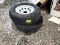 2 Trailer Tires & Rims - As Viewed