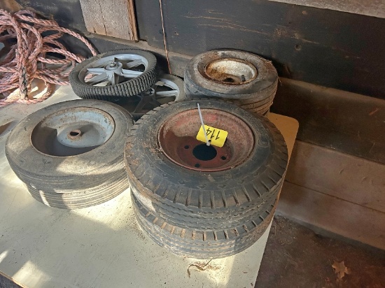 8 Assorted Wheels & Rims