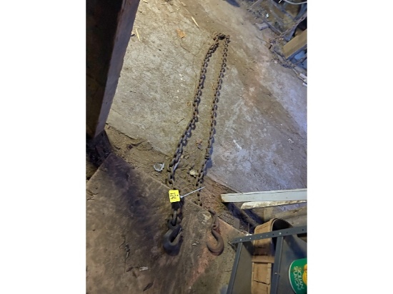 15' Logging Chain with Hooks