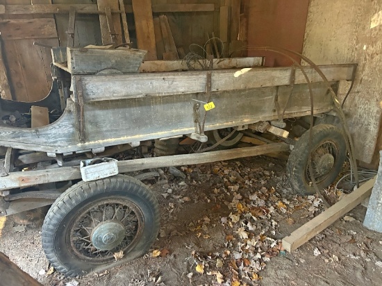 Old McCowan Box Wagon - As Viewed