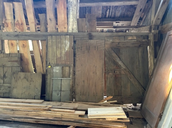 5 Vintage Barn Doors & Window from McCowan Estate