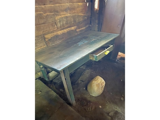 Old McCowan 6' x 3' Harvest Table from Robert McCowan 1917 Farmhouse