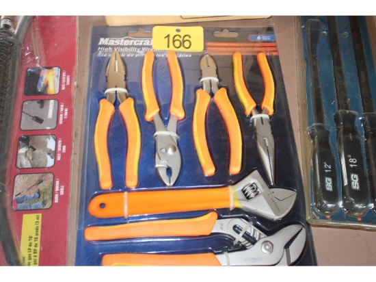 Mastercraft High Vis Pliers Set