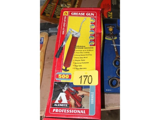 New Alemite Grease Gun