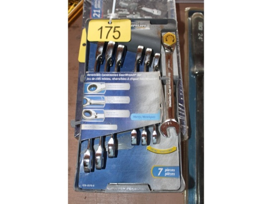 New Mastercraft Metric Ratcheting Wrench Set