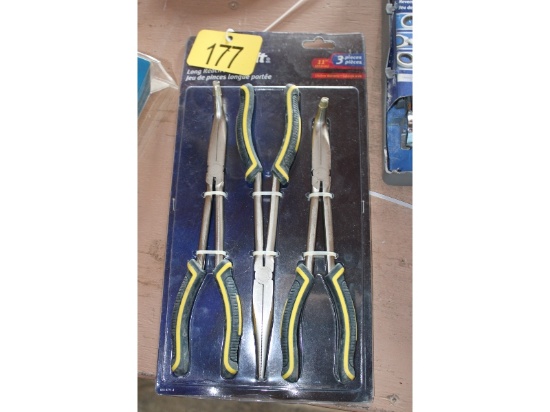 New Mastercraft Needle Nose Pliers Set